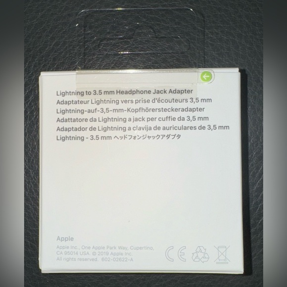 Apple Lightning to Headphone Jack Adapter - Picture 3 of 3